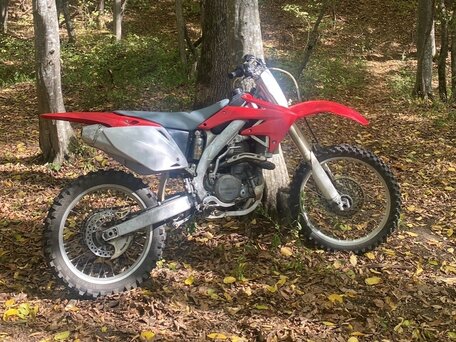2006 Honda CRF 450R, красный, 230000 рублей, вид 3