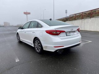 2017 Hyundai Sonata VII (LF), белый, 1600000 рублей, вид 5