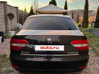 2014 Skoda Superb DSG II Рестайлинг, коричневый, 1690000 рублей, вид 2