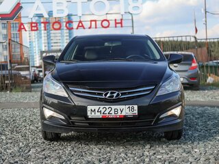 2016 Hyundai Solaris I Рестайлинг, чёрный, 1069000 рублей, вид 3