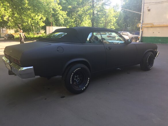 1973 Chevrolet Nova III, чёрный - вид 7