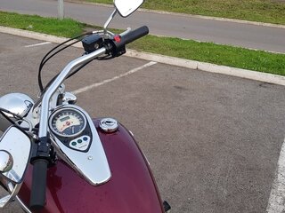 2011 Kawasaki VN900 Vulcan, пурпурный, 550000 рублей, вид 1
