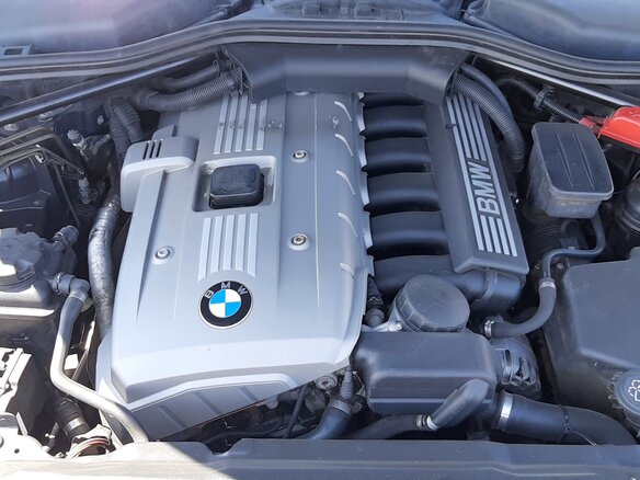 2006 BMW 5 серии 525i V (E60/E61), чёрный - вид 8