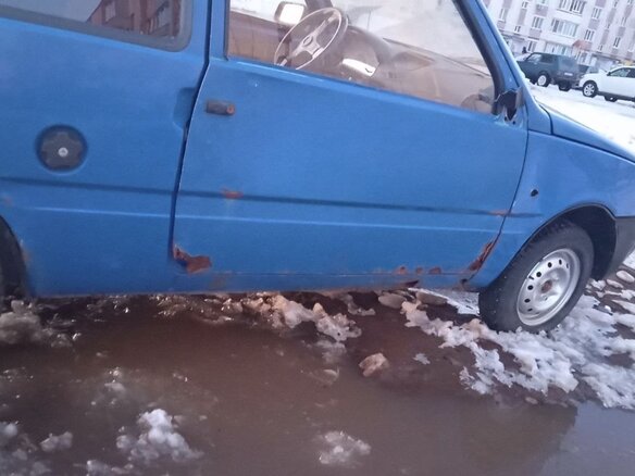 2005 Lada (ВАЗ) 1111 Ока, синий, 75000 рублей - вид 14