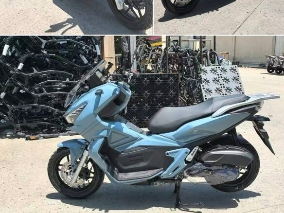 2025 Asa Moped, серебристый