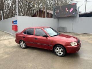 2005 Hyundai Accent ТагАЗ II, красный, 280000 рублей, вид 5