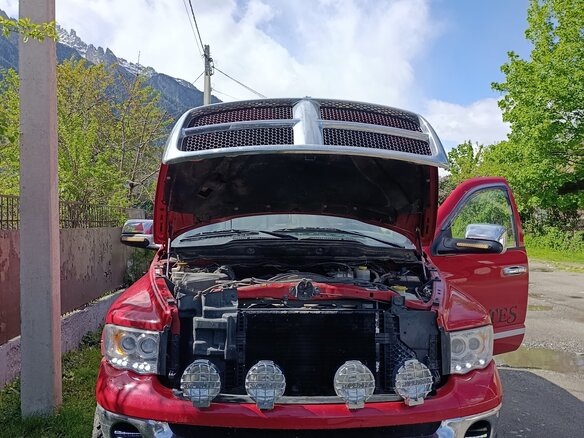 2005 Dodge RAM, красный, 3500000 рублей - вид 8