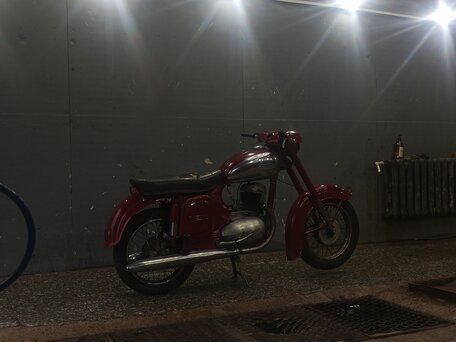 1966 Jawa 250, красный, 75000 рублей, вид 1