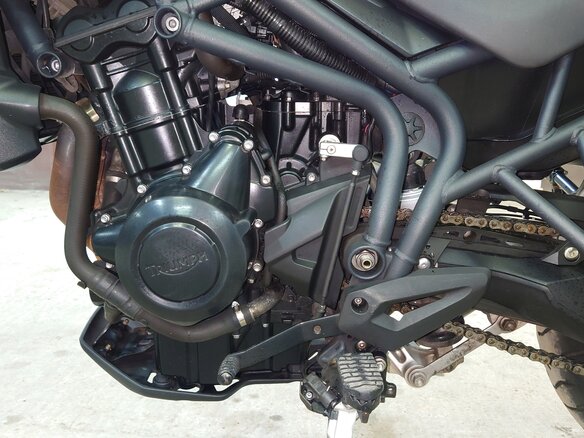 2012 Triumph Tiger 800, белый, 545000 рублей - вид 9