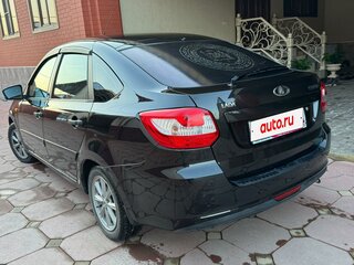 2015 Lada (ВАЗ) Granta I, чёрный, 490000 рублей, вид 3