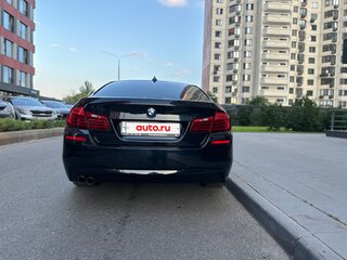 2014 BMW 5 серии 520i VI (F10/F11/F07) Рестайлинг, чёрный, 3590000 рублей, вид 4