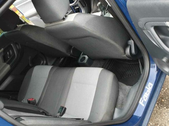 2011 Skoda Fabia II Рестайлинг, синий, 510000 рублей - вид 8