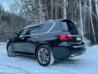 2019 Infiniti QX80 I Рестайлинг 2, чёрный, 5900000 рублей, вид 5