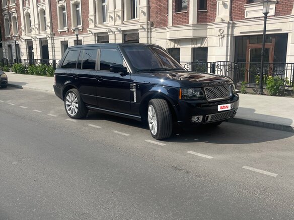 2009 Land Rover Range Rover III Рестайлинг 2, синий, 1850000 рублей