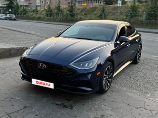 2020 Hyundai Sonata VIII (DN8), синий, 1650000 рублей, вид 2