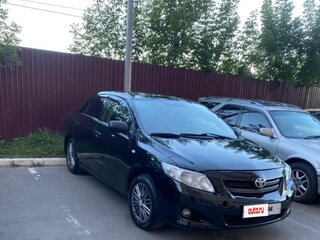 2007 Toyota Corolla X (E140, E150), чёрный, 420000 рублей, вид 3