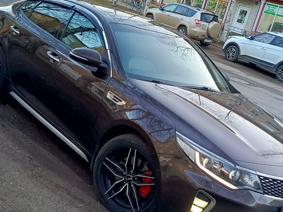 2017 Kia Optima IV, коричневый - вид 7