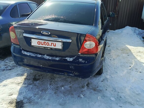 2009 Ford Focus II Рестайлинг, синий, 300000 рублей - вид 3