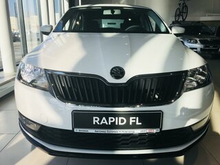 2019 Skoda Rapid I Рестайлинг, белый, 1320000 рублей, вид 1