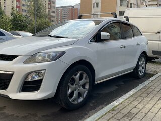 2011 Mazda CX-7 I Рестайлинг, белый, 1100000 рублей, вид 1