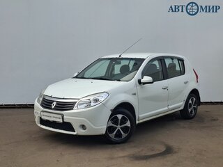 2012 Renault Sandero I, белый, 295000 рублей, вид 1