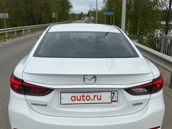 2015 Mazda 6 III (GJ) Рестайлинг, белый, 2150000 рублей - вид 6