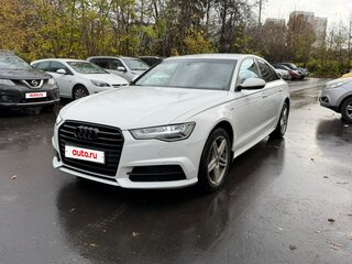 2017 Audi A6 IV (C7) Рестайлинг, белый, 2080000 рублей, вид 1