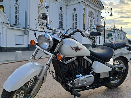 1996 Kawasaki VN400 Vulcan, белый, 280000 рублей, вид 5