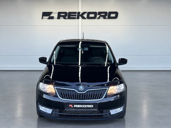 2014 Skoda Rapid I, чёрный, 1219000 рублей - вид 4