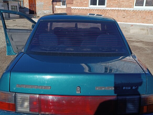 2001 Lada (ВАЗ) 2110, зелёный, 160000 рублей - вид 4