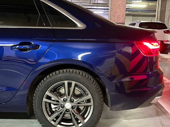 2022 Audi A4 35 TFSI Long V (B9) Рестайлинг, синий, 3800000 рублей - вид 9
