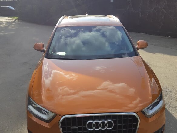 2012 Audi Q3 I (8U), оранжевый