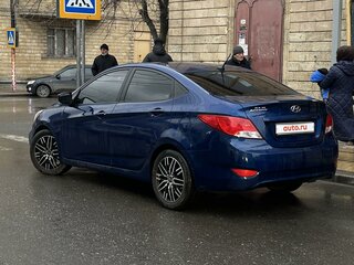 2015 Hyundai Accent IV, синий, 600000 рублей, вид 5