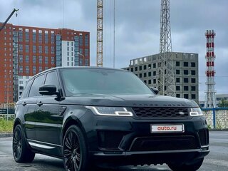 2019 Land Rover Range Rover Sport II Рестайлинг, чёрный, 6200000 рублей, вид 1