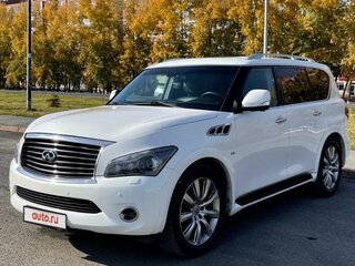2014 Infiniti QX80 I, белый, 3499000 рублей, вид 1