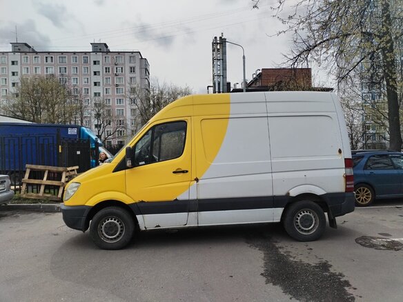 2008 Mercedes-Benz Sprinter, белый, 850000 рублей - вид 1