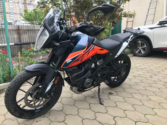 2022 KTM 390 Adventure, оранжевый, 530000 рублей