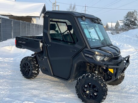 2024 BRP Can-Am Defender HD10, чёрный, 2650000 рублей, вид 1