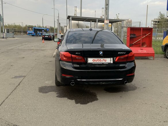 2019 BMW 5 серии 530d xDrive VII (G30/G31/G38), чёрный, 4500000 рублей - вид 9