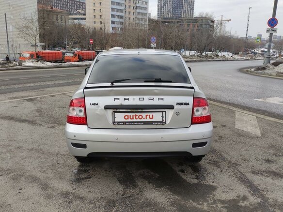 2011 Lada (ВАЗ) Priora I, серый, 375000 рублей - вид 5