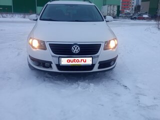 2009 Volkswagen Passat B6, белый, 730000 рублей, вид 2