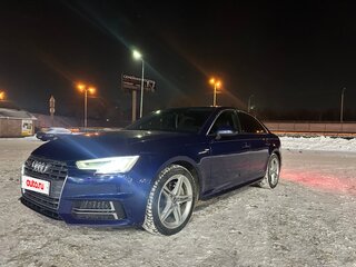 2018 Audi A4 V (B9), синий, 2250000 рублей, вид 1
