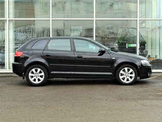 2007 Audi A3 II (8P) Рестайлинг 1, чёрный, 750000 рублей, вид 3
