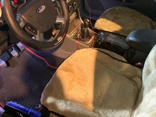 2008 Ford Focus II Рестайлинг, чёрный, 450000 рублей, вид 4