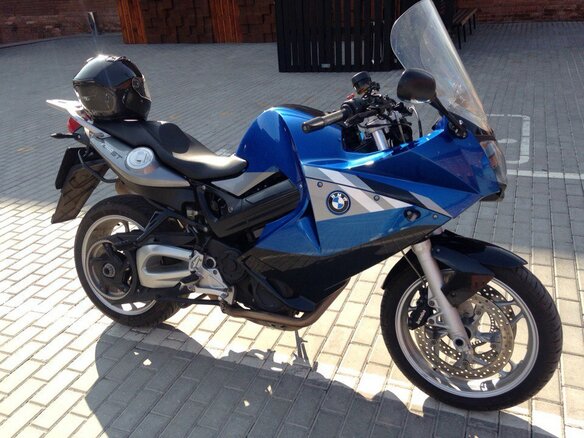 2011 BMW F 800 ST, синий - вид 3