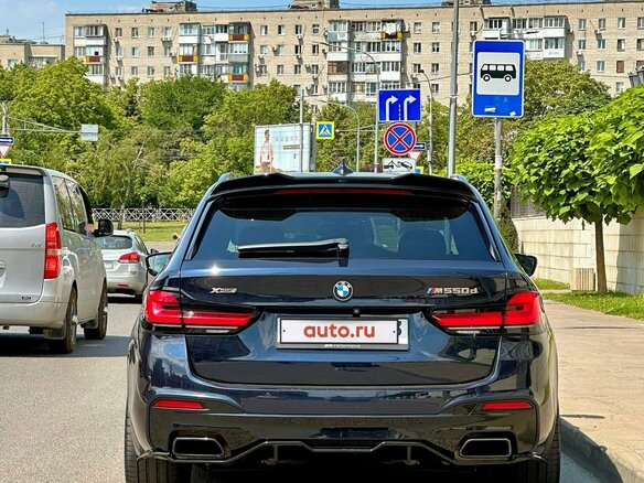 2018 BMW 5 серии M550d xDrive VII (G30/G31/G38), синий, 4880000 рублей - вид 14