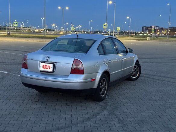 2002 Volkswagen Passat B5 Рестайлинг, серебристый, 440000 рублей - вид 10