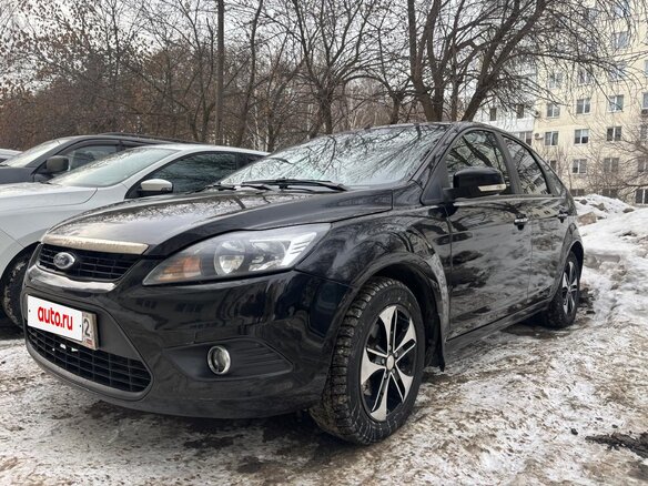 2008 Ford Focus II Рестайлинг, чёрный, 450000 рублей