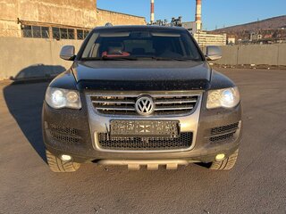 2008 Volkswagen Touareg I Рестайлинг, серый, 1300000 рублей, вид 3