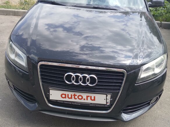 2011 Audi A3 II (8P) Рестайлинг 2, чёрный, 1000000 рублей